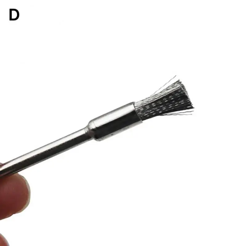 Brass Brush Steel Wire Wheels Brushes Drill Rotary Tools Polishing For Drill Grinding Rotary Tools Metal Rust Removal Brush Set
