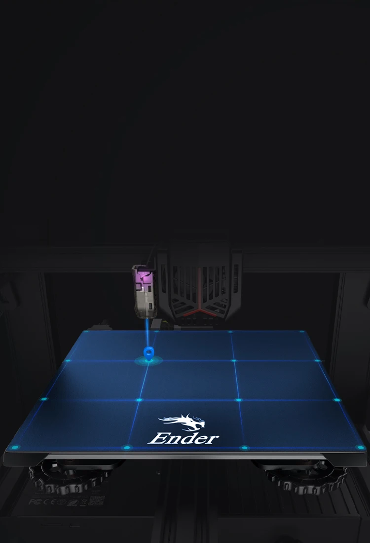 Description Picture 4 of itemCREALITY Ender-3 V2/Ender-3 V2 Neo 3D Printer 32-Bit Silent Mainboard CR-Touch Auto-leveling 4.3' Color Screen