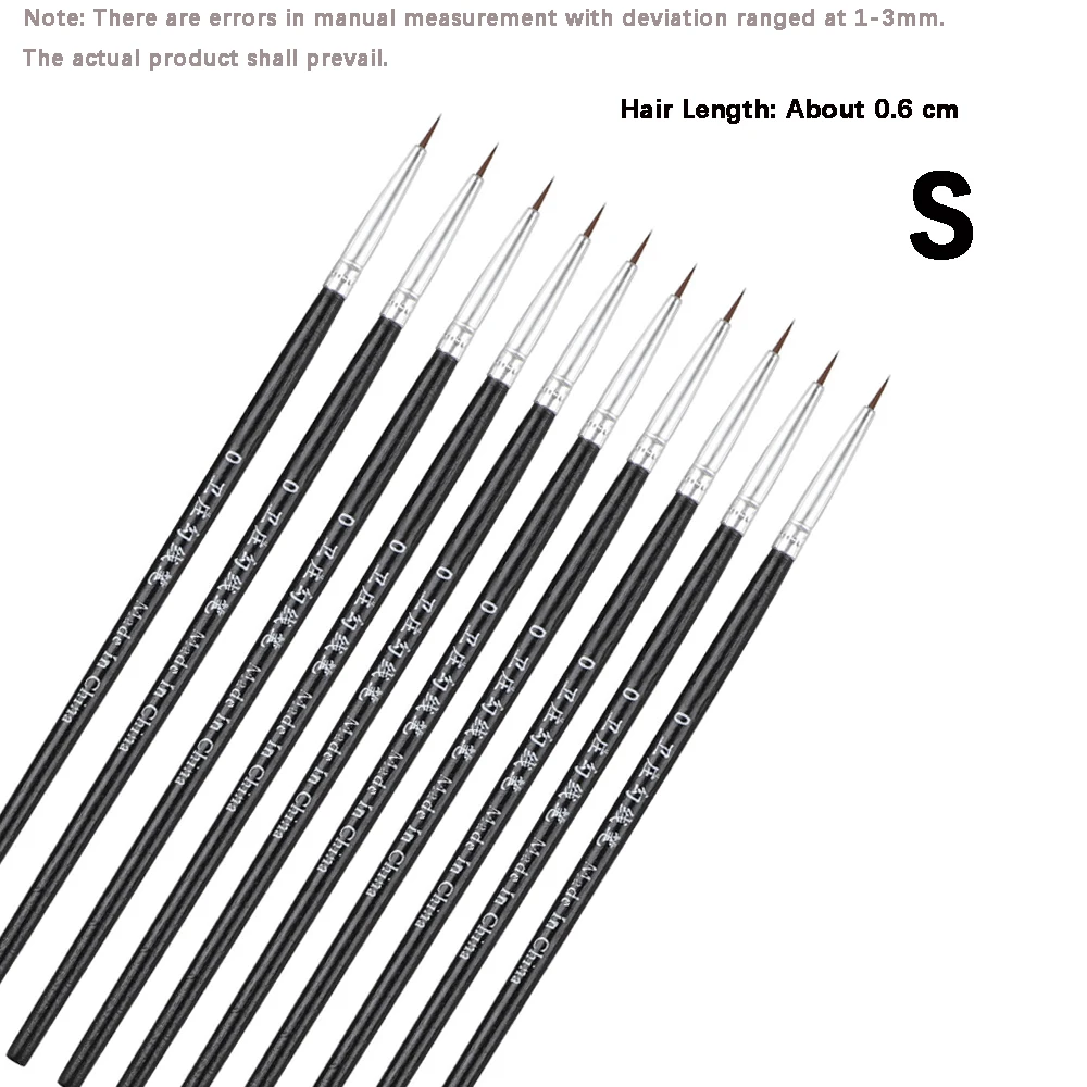 Black S 10Pcs