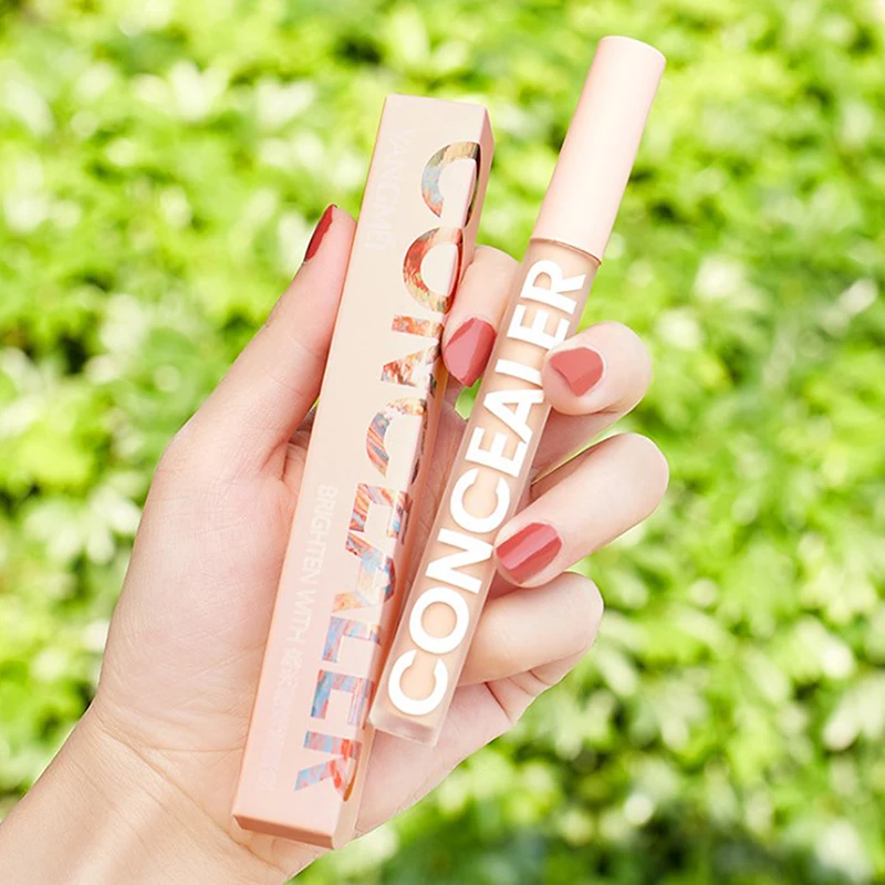 Description Picture 2 of itemEyes Face Concealer Liquid Cover Dark Circles Acne Natural Make Up Effect Anti Cernes Base Foundation Cream Makeup Cosmetics