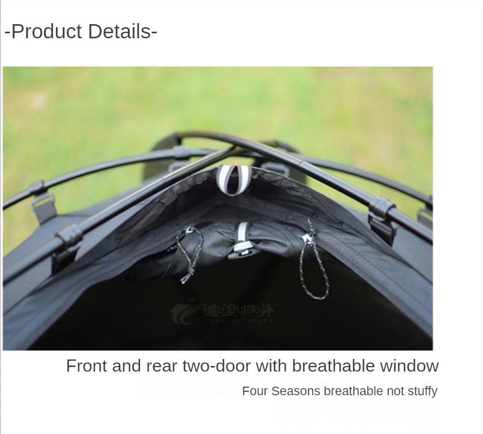 Description Picture 6 of itemSmiloDon Outdoor Tent for Pet Dog Cat Portable Waterproof Wear-resisting Detachable Washable Small Medium-sized Pet Camping Tent