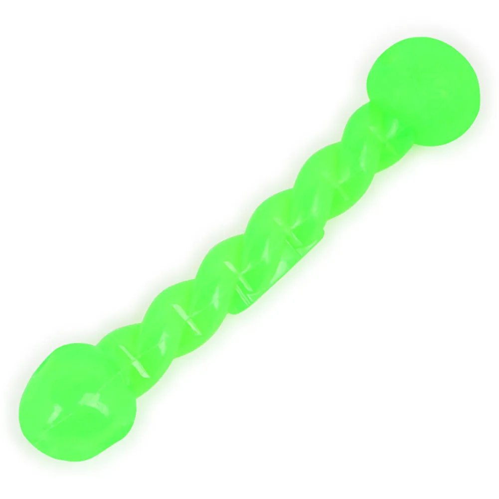 Description Picture 3 of itemNew Pet Toy Dog Cat Bone Grinding Bite Chew Health Teeth Stick Silicone Color Green Red Blue