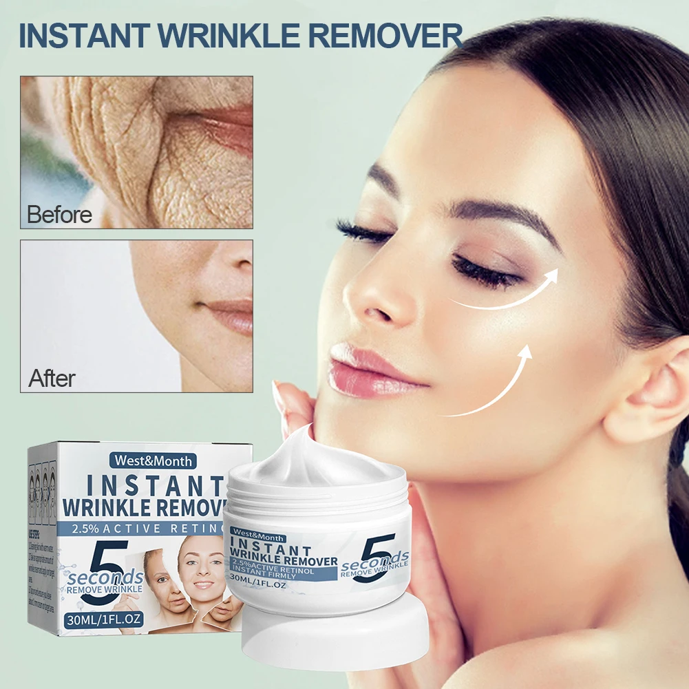Description Picture 2 of item5 Seconds Instant Wrinkle Remover Face Cream Firming Anti Aging Lifting Moisturizing Facial Cream Remove Fine Line Skin Care
