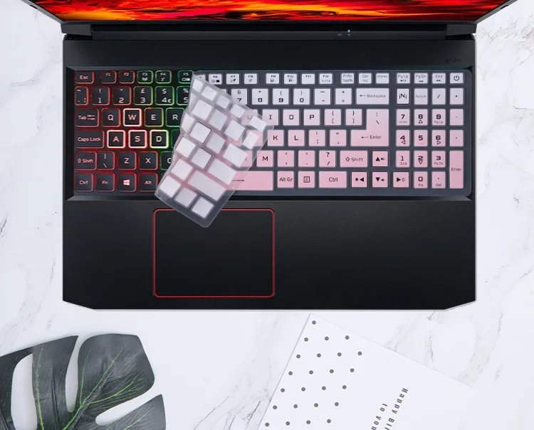 Silicone Laptop Keyboard Cover Accessory For Acer Nitro 5 AN515-58 AN515-54 AN515-55 AN515-56 AN515-57 AN515-46 AN515-45 15.6