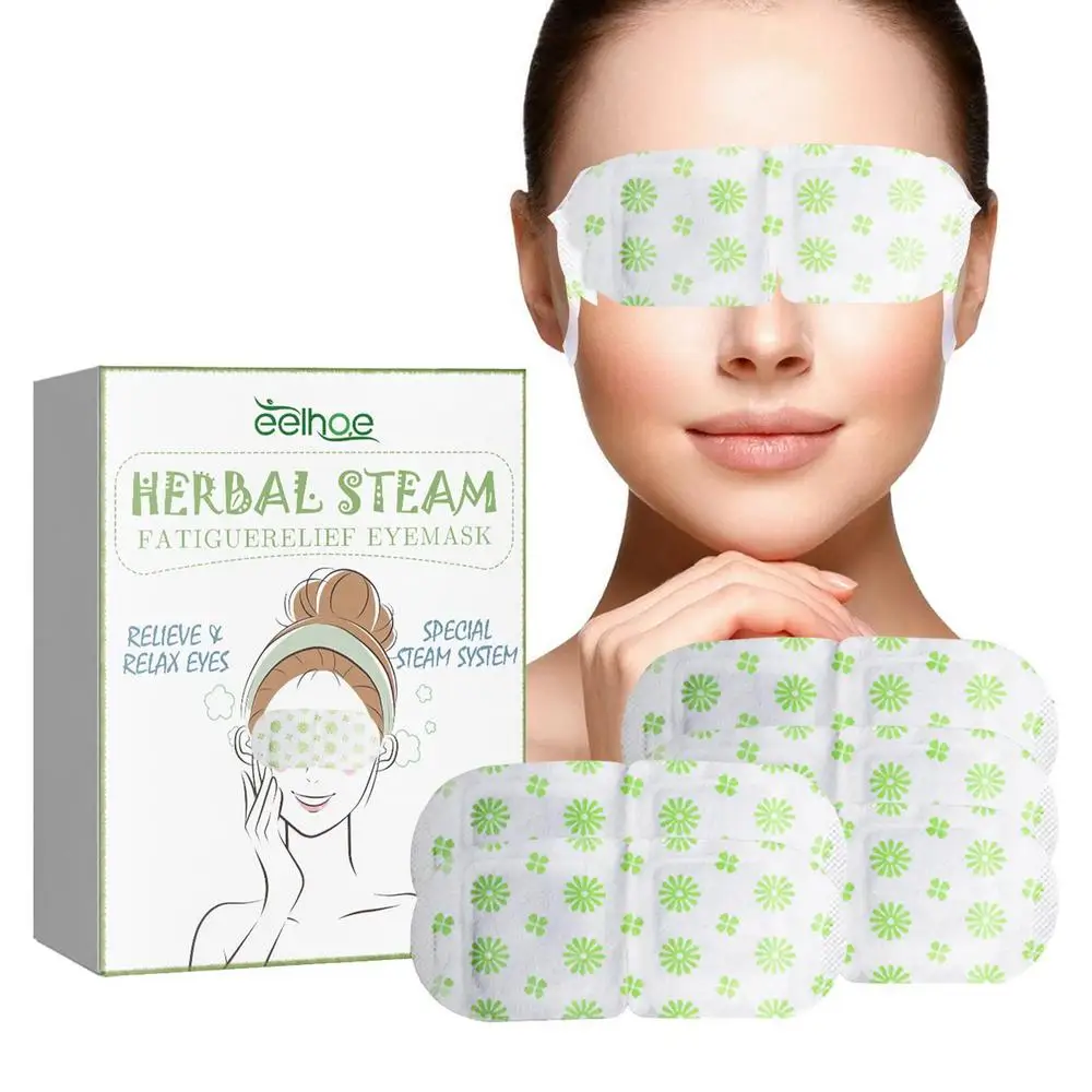 Description Picture 2 of itemSteams Eye Sheet For Dry Eyes 5Pcs Warm And Soothing Eye Pads Self Heated Eye Pads For Lunch Break Travel Bedtime Work Gaps Use