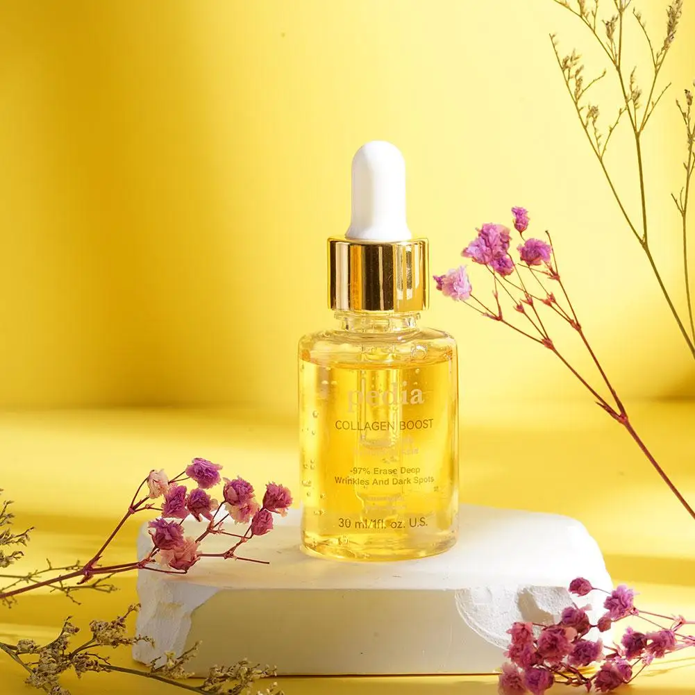 Description Picture 3 of item30ml Advanced Collagen Boost Anti Aging Serum Collagen Face Cream Anti-wrinkle Wrinkle Skin Women Care Face Serum Drop Shipping