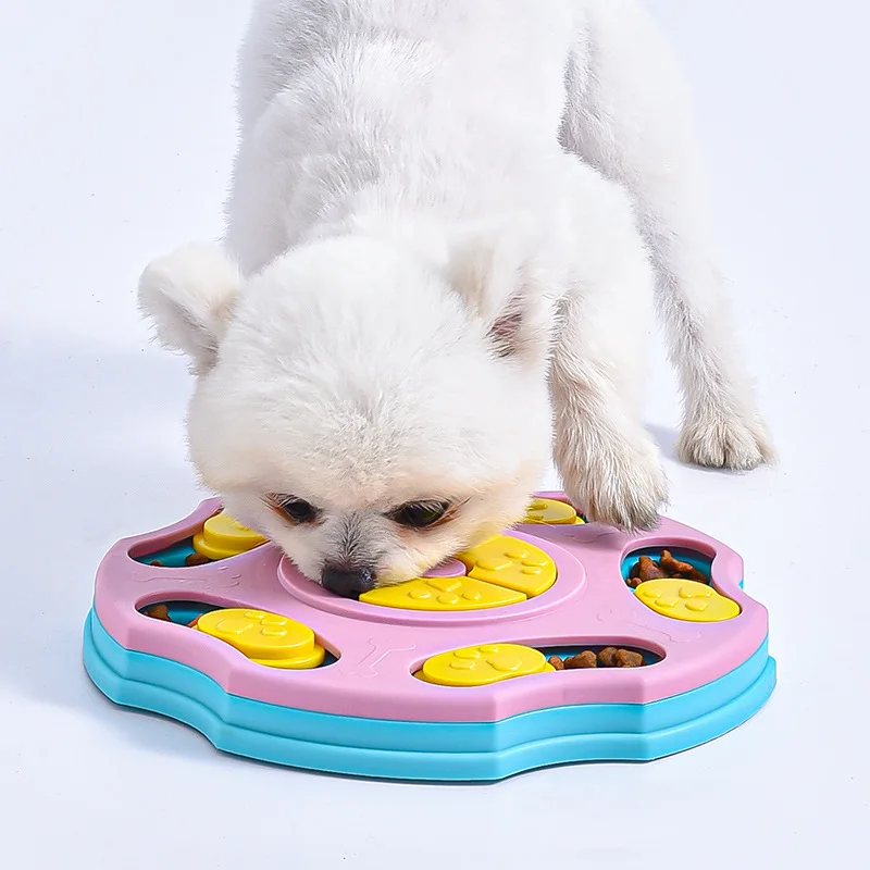Description Picture 4 of itemDog Puzzle Toys Slow Feeder Interactive Increase Puppy IQ Food Dispenser Slowly Eating NonSlip Bowl Pet Cat Dogs Training Game