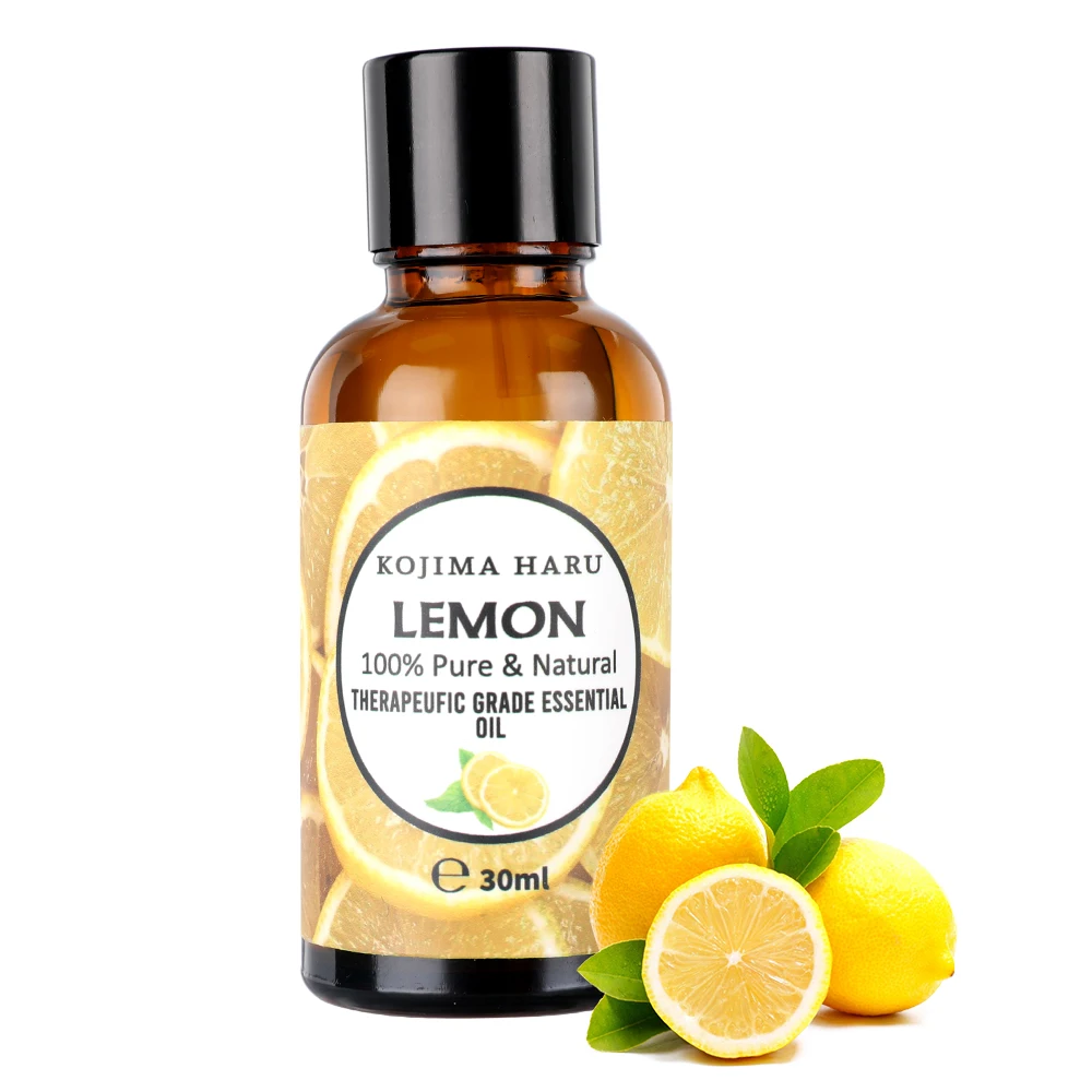 Description Picture 2 of item1pc Lemon Essential Oils 30ml/1.01 Fl.Oz For Diffusers Humidifier 100% Pure Natural Aromatherapy Massage Bath Sleep Relaxation