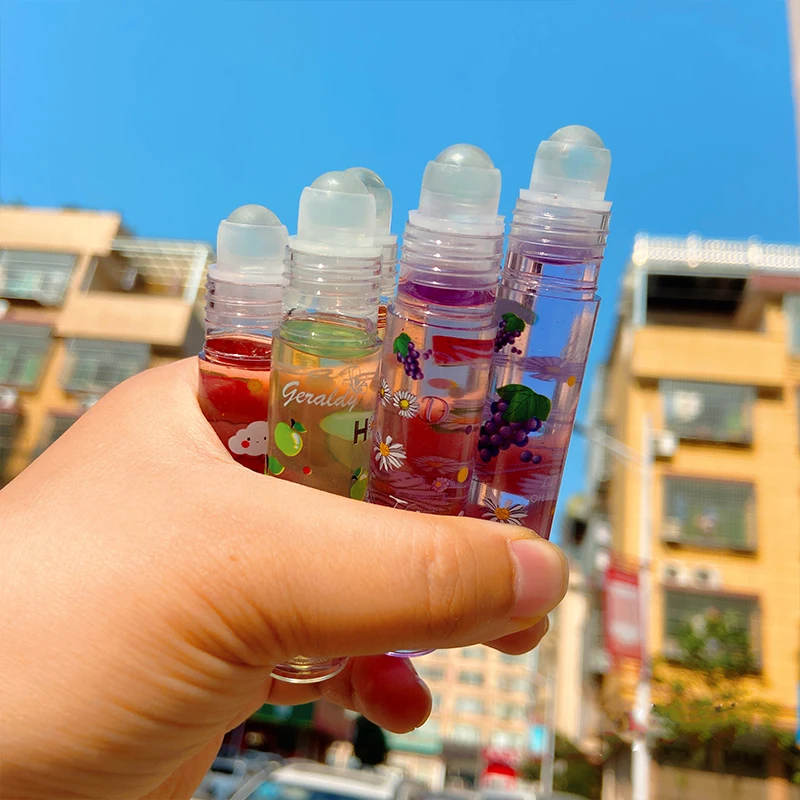 Description Picture 5 of itemMirror Water Lip Oil Fruit Fragrant Transparent Hydrating Plump Glass Lip Gloss Glitter Prime Lip Glaze Lipstick Summer Cosmetic