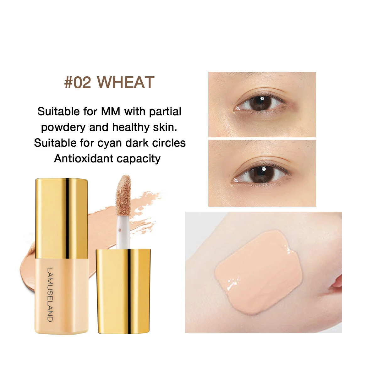 Mini Concealer Liquid Foundation To Cover Dark Circles and Acne Marks Face Color Corrector Concealer Cream Face Makeup Cosmetic