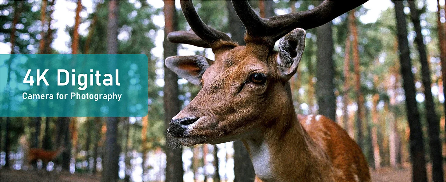 Description Picture 4 of itemKOMERY Dual Lens Digital Photography Camera 4K WIFI Webcam Camera Vintage Vlog Video Recorder YouTube 48MP Camcorder DIY Shells