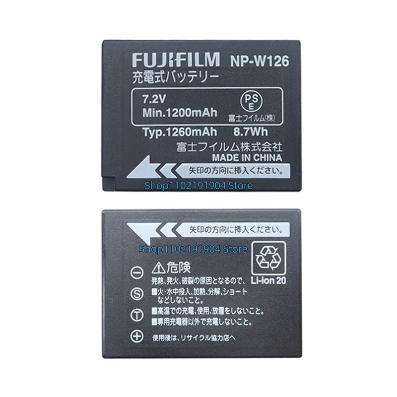 Description Picture 2 of itemOriginal BC-W126 Charger and NP-W126 Battery for FUJIFILM XT30 T20 XS10 XPRO3 XT3 X100V W126S Charger