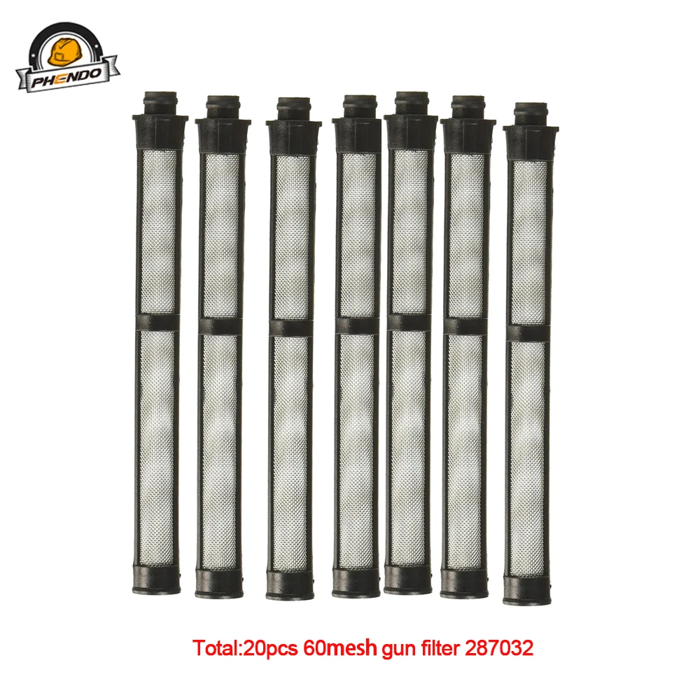 Description Picture 4 of itemPHENDO Airless paint sprayer gun Contractor GRC 2-finger 3600Psi 24.8MP GRC tip 517 tips guard and 287033 gun filters