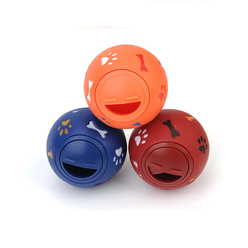 Description Picture 6 of itemNew Pet Toy Bite Puzzle Dog Leaking Food Ball Large Trumpet Milky Gelatin Gel Feeder