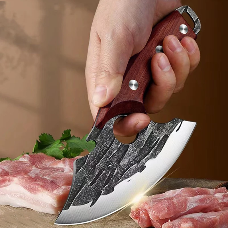 Description Picture 3 of itemHigh Quality Outdoor Fishing Accessories Fishing Boat Stainless Steel Fish Filleting Knife Camping Tools Meat Cutting PP handle