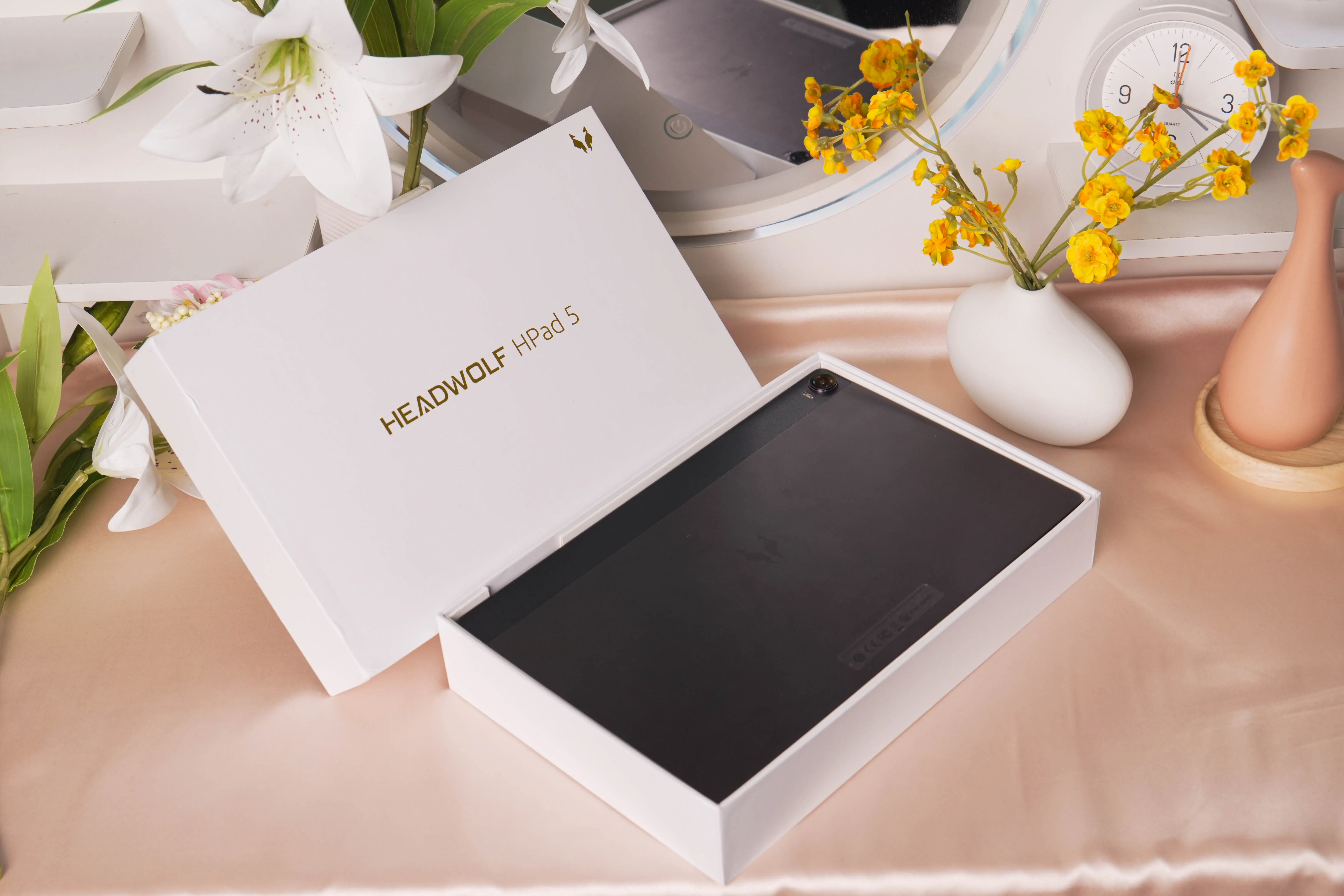 Headwolf HPad 5 Android 13 Tablet 10.5 inch Max 16GB RAM 128GB ROM Phone Tablet PC Widevine L1 Battery 8500 mAh Camera 8MP+20MP