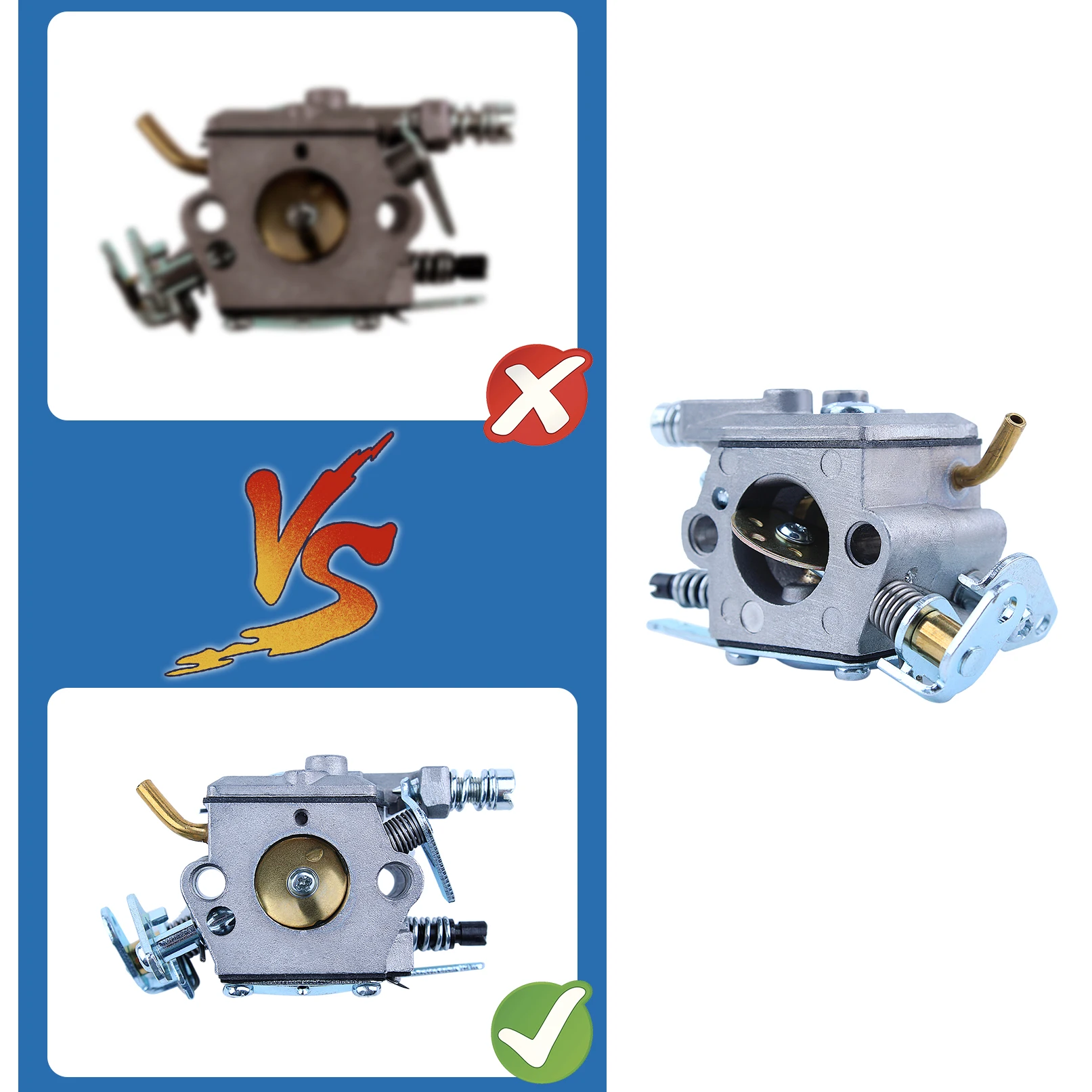 Description Picture 5 of itemCarburetor Carb For Husqvarna 136 141 137 142 36 41 362 365 371 372 Chainsaw Gasoline Spare Replace Tool Parts Carburadores