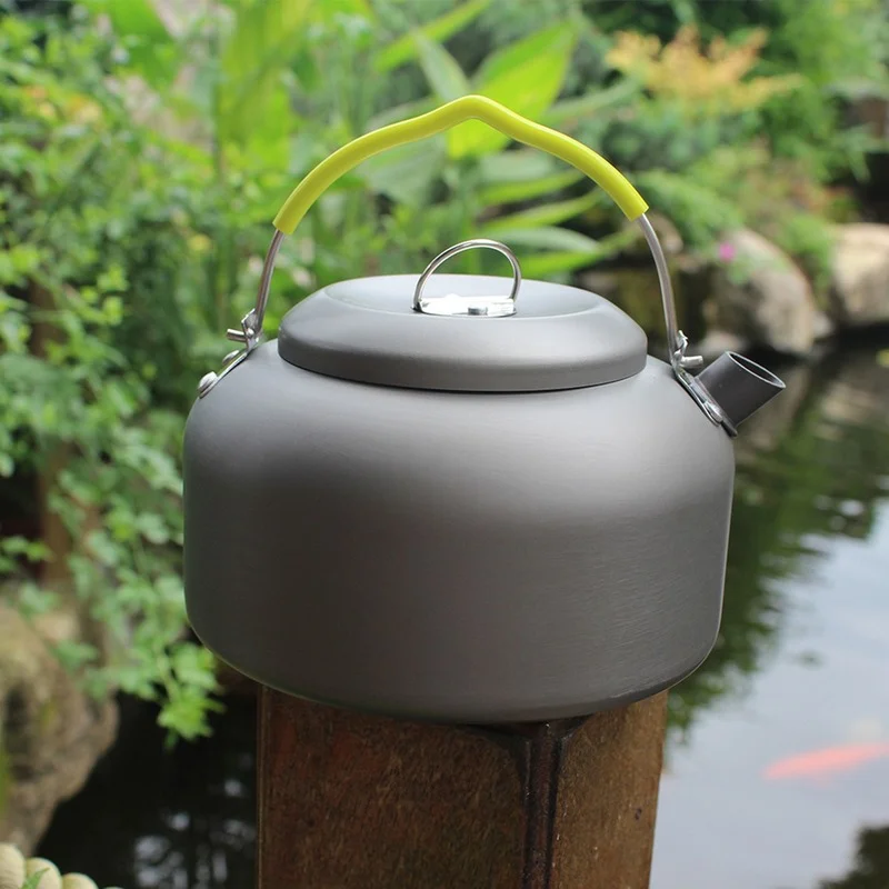Description Picture 3 of itemCamping Kettle Outdoor Portable Teapot Coffee Pot Open Fire Cookware Travel Picnic Boiling Water