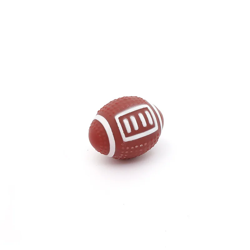 Description Picture 5 of itemPet Dog Squeak Toys Rubber Ball for Dogs Resistance Bite Dog Chew Toys Puppy Toy Pet Training Products Basketball Football Rugby