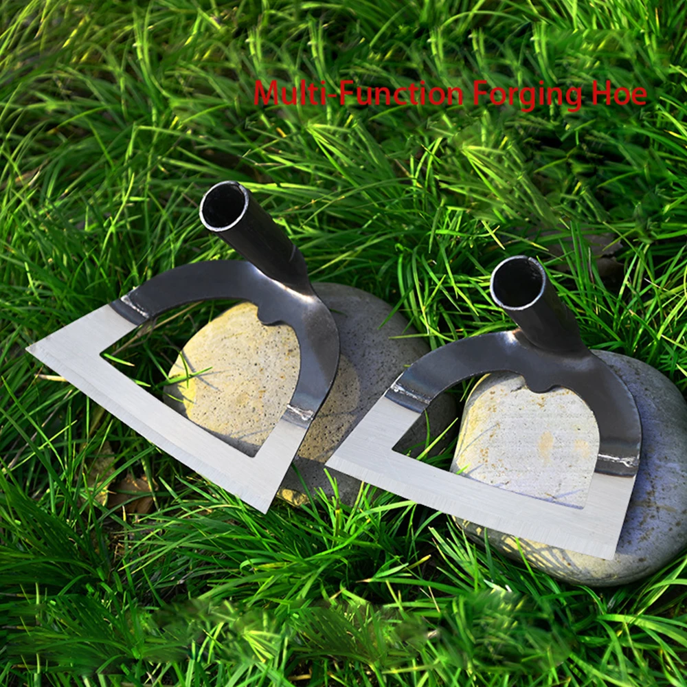 Description Picture 3 of itemHandheld Steel Hollow Hoe Thickened Manganese Steel Agricultural Weeding Hoe Planting Vegetable Hoe Garden Tools for Gardening
