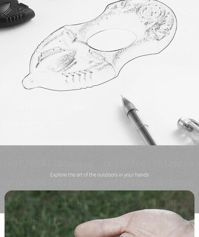 Description Picture 6 of itemMini Ring Knife Portable Self-defense Key Chain Knife Portable Travel Outdoor Knife Creative Sharp Fruit Knife