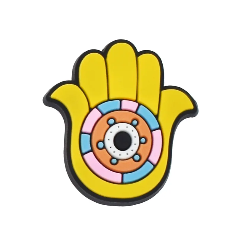 Description Picture 3 of itemNew Arrival Cute Evil Eyes Shoe Charms for Crocs Bracelet Wristband DIY Decoration Accessories Kids Man Women Party Gifts