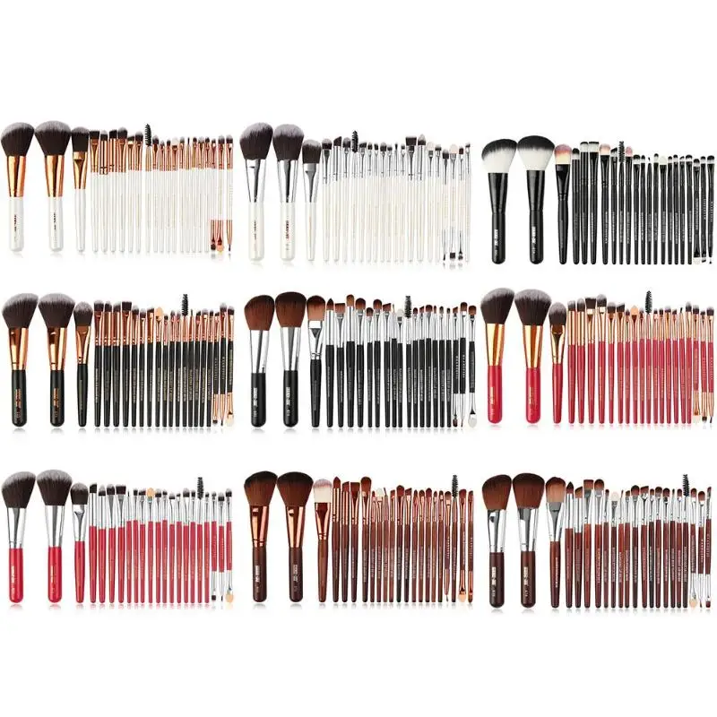 MAANGE Professional Makeup Brushes Set Cosmetic Foundation Powder Blush Eye Shadow Lip Make Up Brush Tool Kit