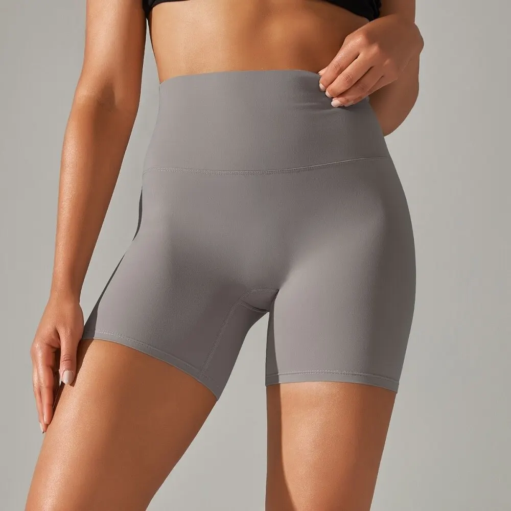 Description Picture 3 of itemWomen Yoga Shorts High Waisted Elastic Breathable Sports Leggings Running Cycling Shorts for Sport Fitness Workout Running Gyms