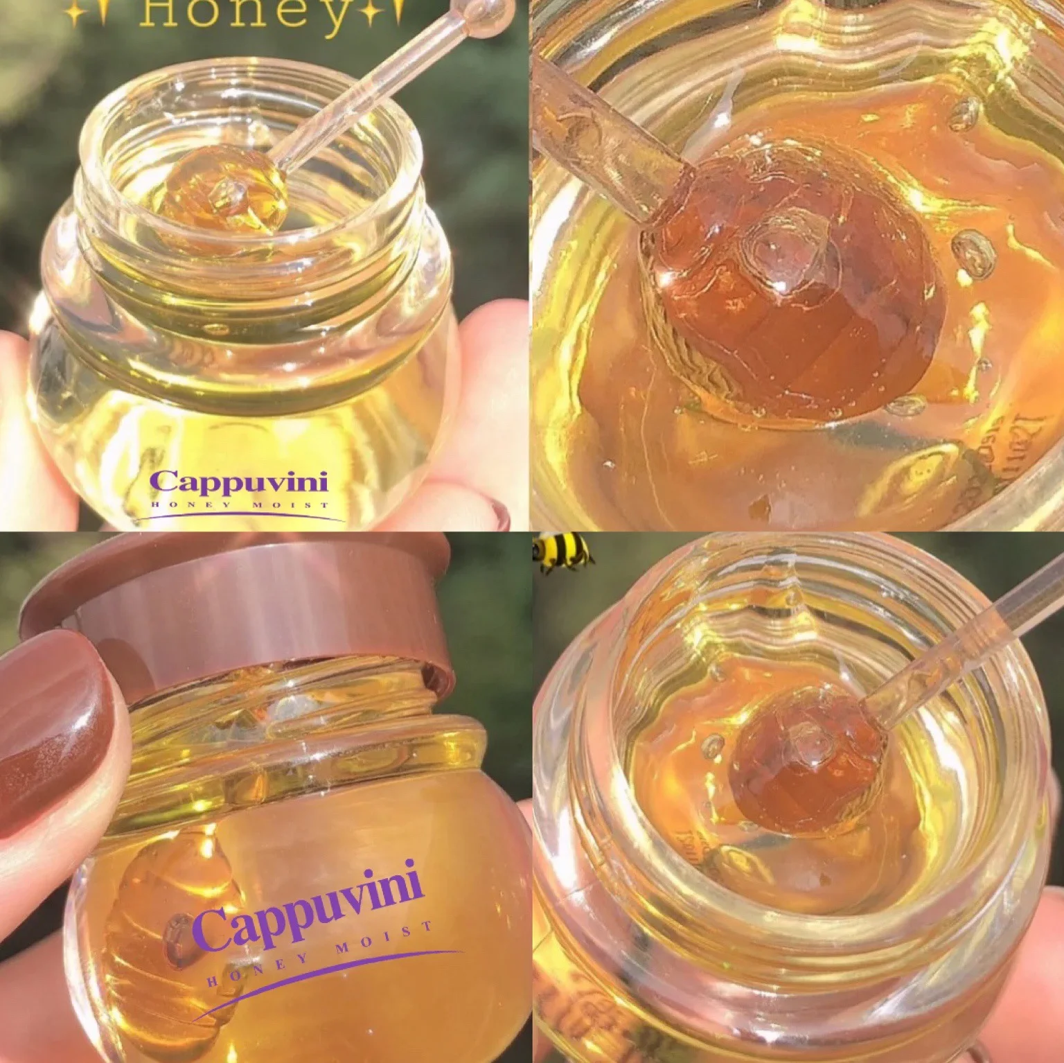 Description Picture 3 of itemHoney Moisturizing Lip Oil Nourishing Anti-wrinkle Lip Care Oil Anti-cracking Unisex Lip Gloss Honey Smooth Lip Care Makeup