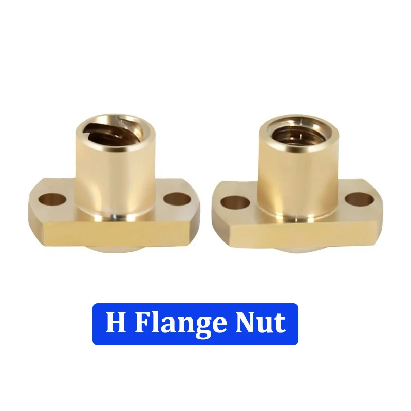 2pcs H Flange Nuts