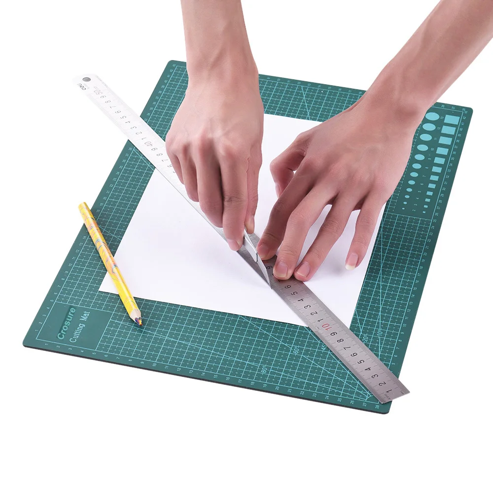 Description Picture 4 of itemA3 PVC Cutting Mat Pad Double-sided Patchwork Cut Pad Patchwork Tools Manual DIY Model Tool Cutting Board Self-healing