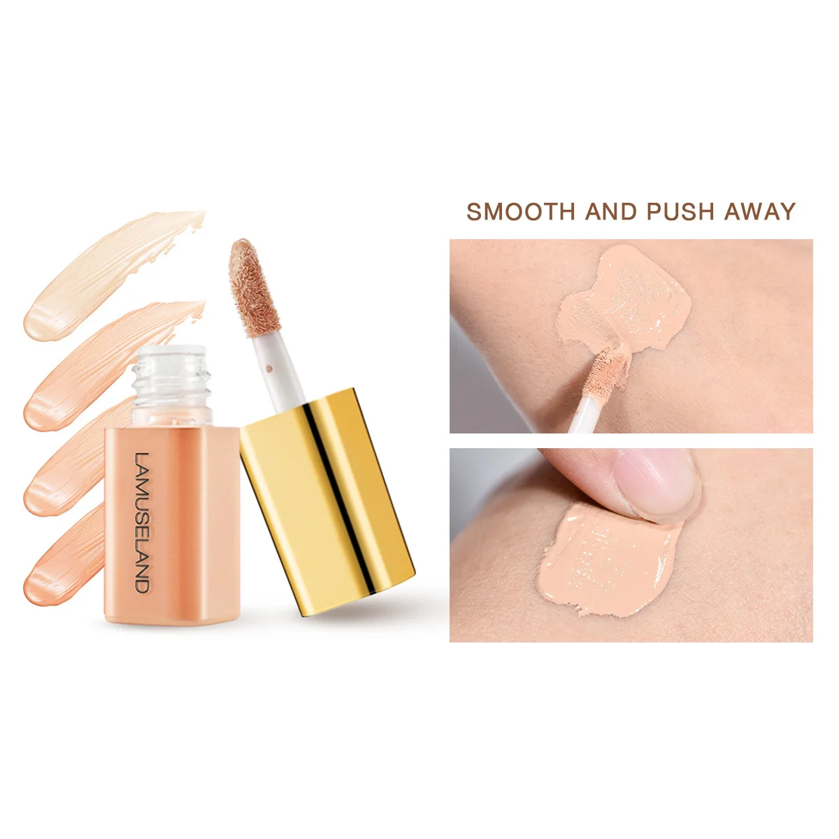 Mini Concealer Liquid Foundation To Cover Dark Circles and Acne Marks Face Color Corrector Concealer Cream Face Makeup Cosmetic