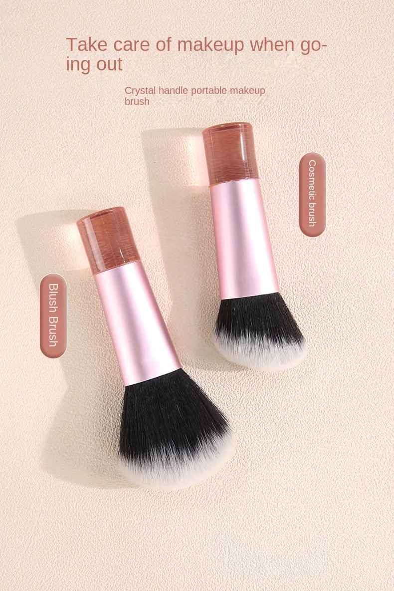 Description Picture 2 of itemMini Short Portable Makeup brush Blush Brush Contouring Brush Foundation Brush Loose Brush Cute Brush Beauty Accessories