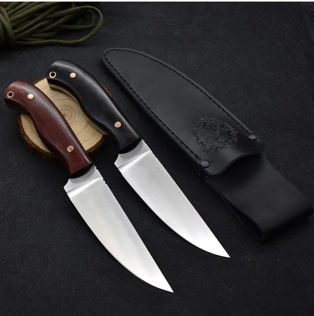 Description Picture 3 of itemNEW Straight knife M390 portable outdoor wilderness survival tactics distribution holster jungle hunting quality knife EDC