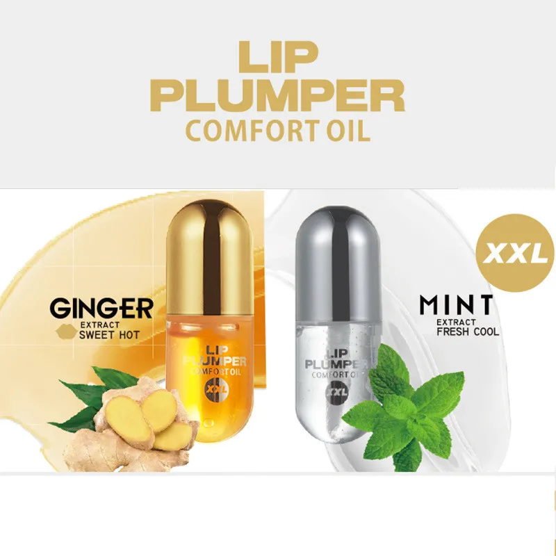 Description Picture 2 of item5.5ml Instant Volumising Lips Plumper Repairing Reduce Lip Fine Lines Mask Long Lasting Moisturizer Care LipOil Sexy Plump Serum