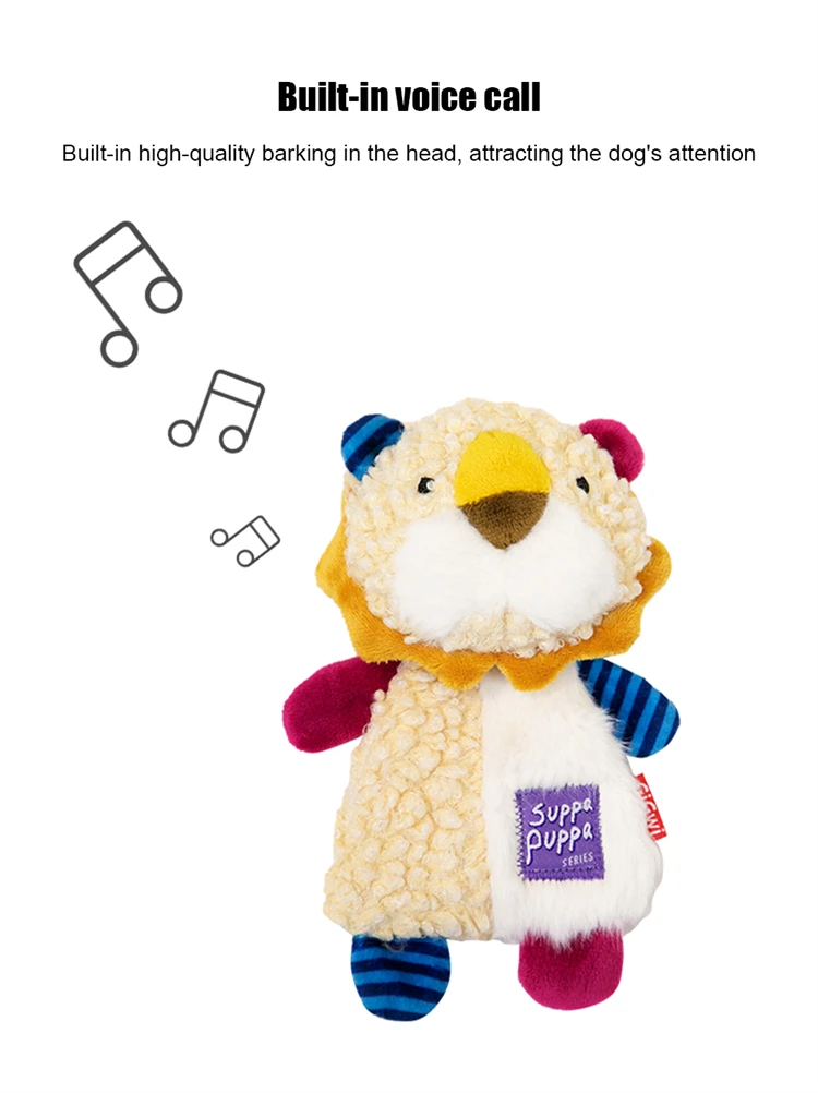 Description Picture 4 of itemGigwi Newest Pet Toys Suppa Puppa Series Sound Paper Molar Teeth Sounding Plush Washable Pet Toys for Dog Puppy