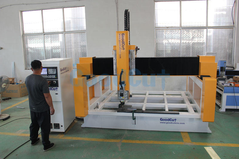 Description Picture 3 of item3D 4 axis eps foam hot wire cnc cutter machine