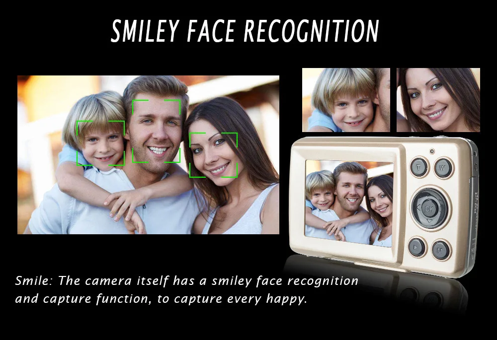 Description Picture 3 of itemDigital Camera Children Camcorder Zoom Compact Cameras 1080P Cameras Beginner Photography HD 16 Million Pixels Action Camera