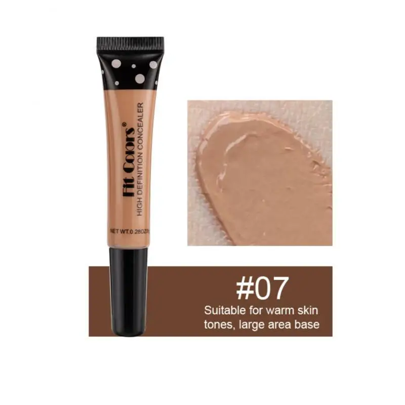 8 Colors Liquid Concealer 8ml Concealer Base Covers Eye Dark Circles Acne Spots Long Lasting Waterproof Corrector Face Makeup