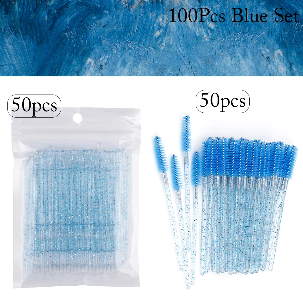 100Pcs Blue Set