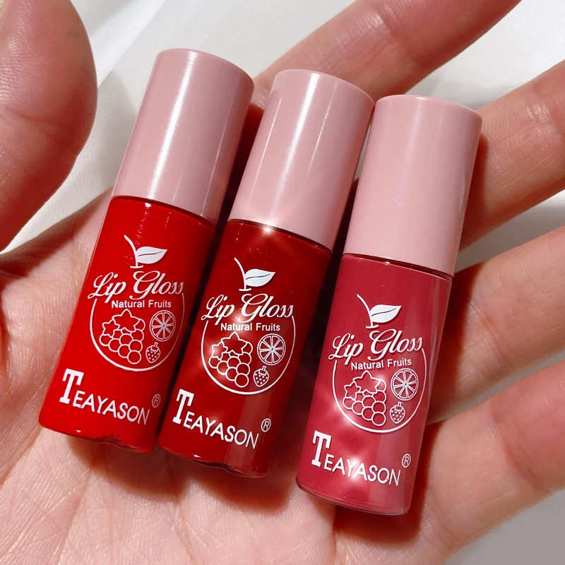 1PC Mini Shiny Lip Gloss Lasting Non-Stick Cup Liquid Lipstick Portable Waterproof Lips Makeup Tool for Women Lipstick Lip Glaze