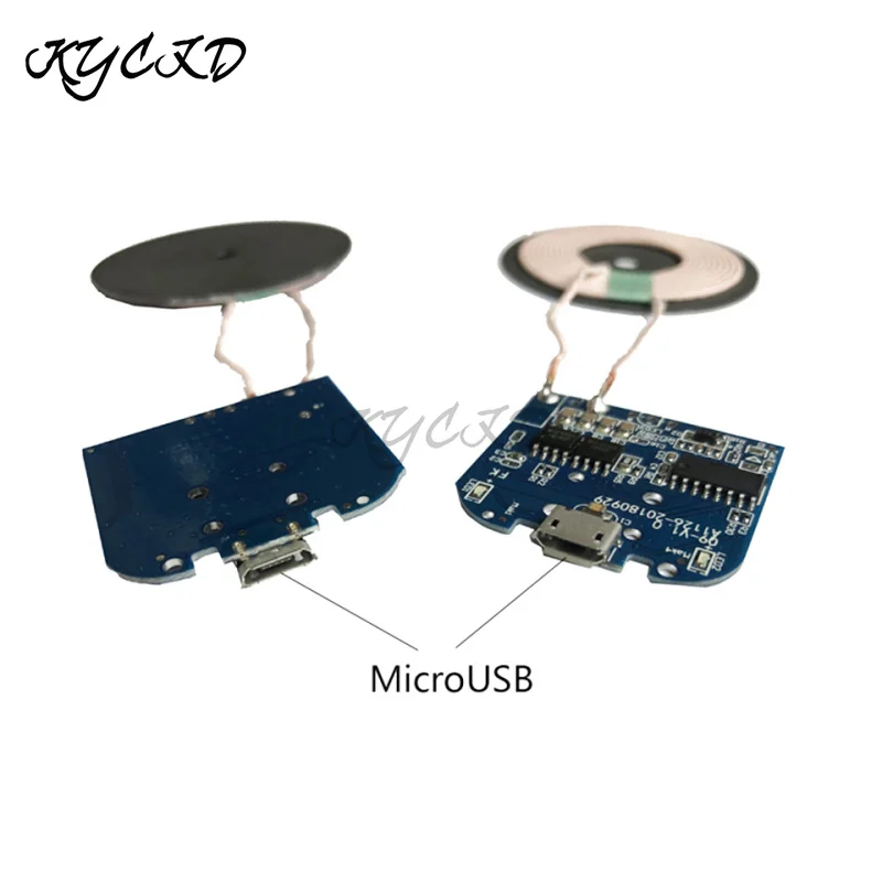 Description Picture 6 of itemUniversal Wireless Charger Transmitter PCB DC 5V Micro USB Qi Standard Coil Copper Circuit Board Battery Charging For Samsung