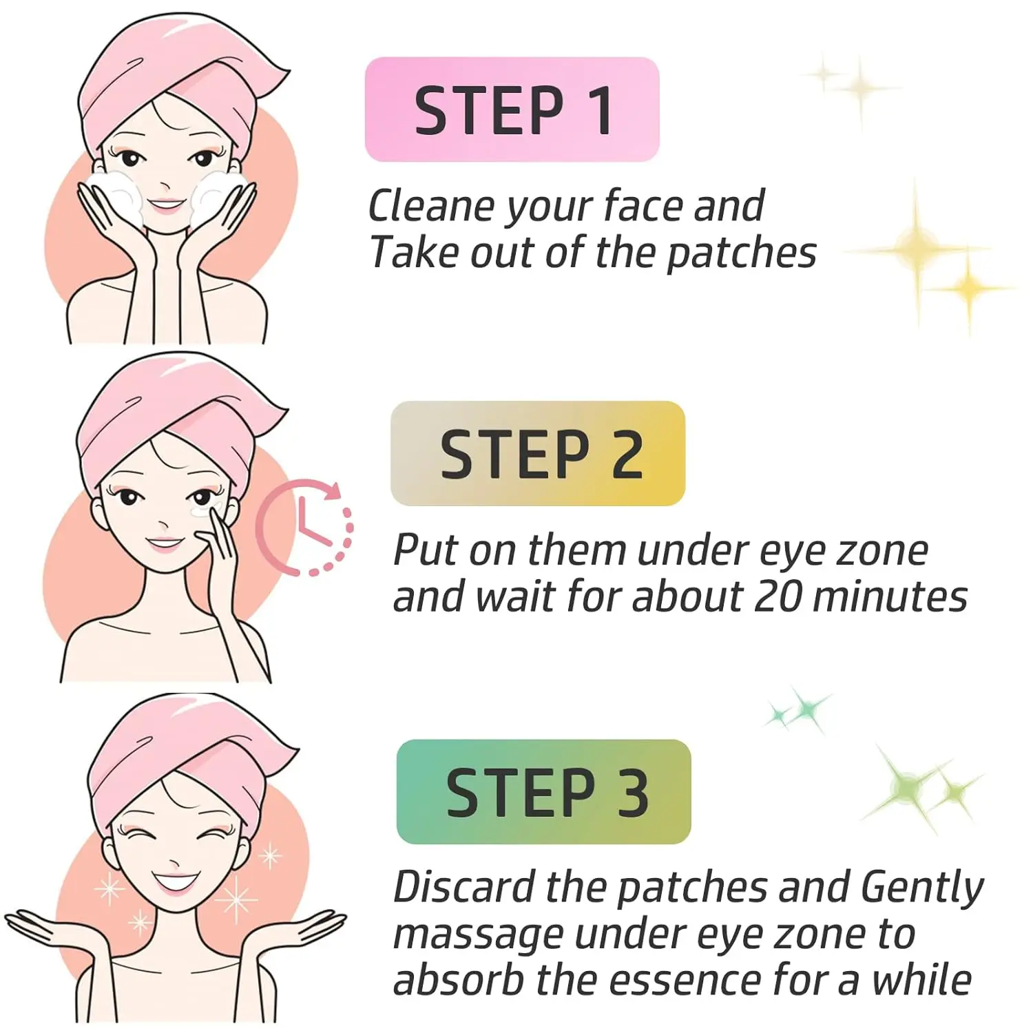 Description Picture 3 of itemYASOMA Japan Sakura Eye Patch Retinol Repair Lifting Effect Sakura Extract Eye Mask Moisturizing Dark Circles Skin Care Products