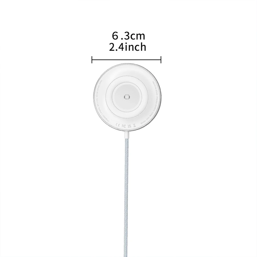 Magnetic Wireless Charger 3 In 1 Double Sided 18W Fast Charging for Apple Devices iPhone Airpods Watch and Qi Wireless Charging