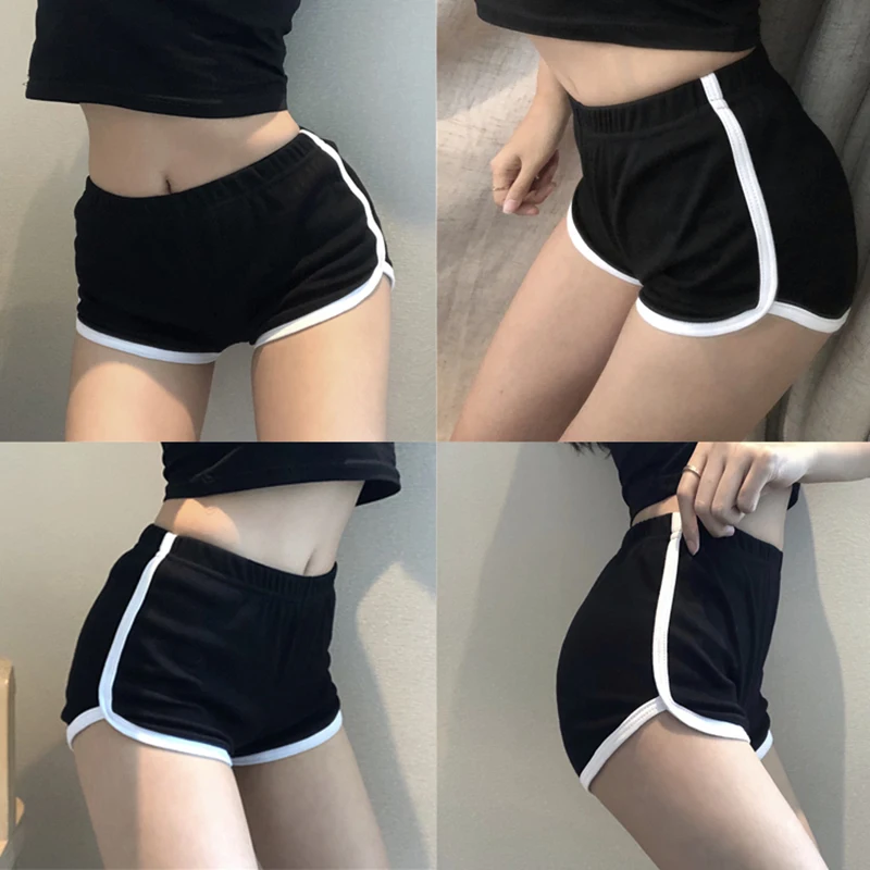 Description Picture 6 of item2021 New Women's Summer Shorts Casual Elastic Fitness Sexy Leggings Gym Training Sport Cycling Beach Female Swimwear