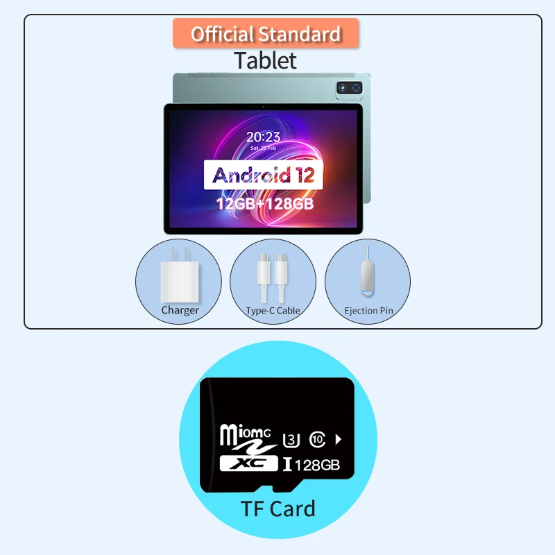 Blue n 128GB TF card