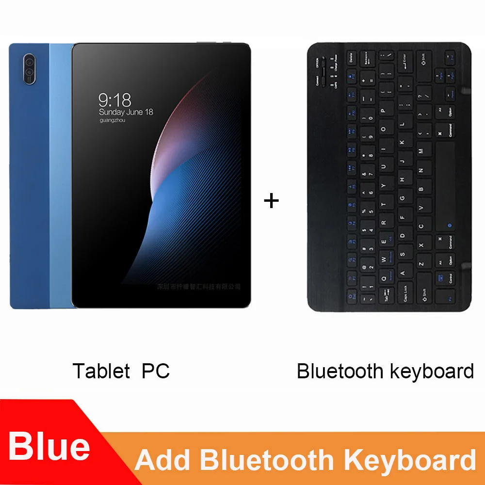 Blue add keyboard