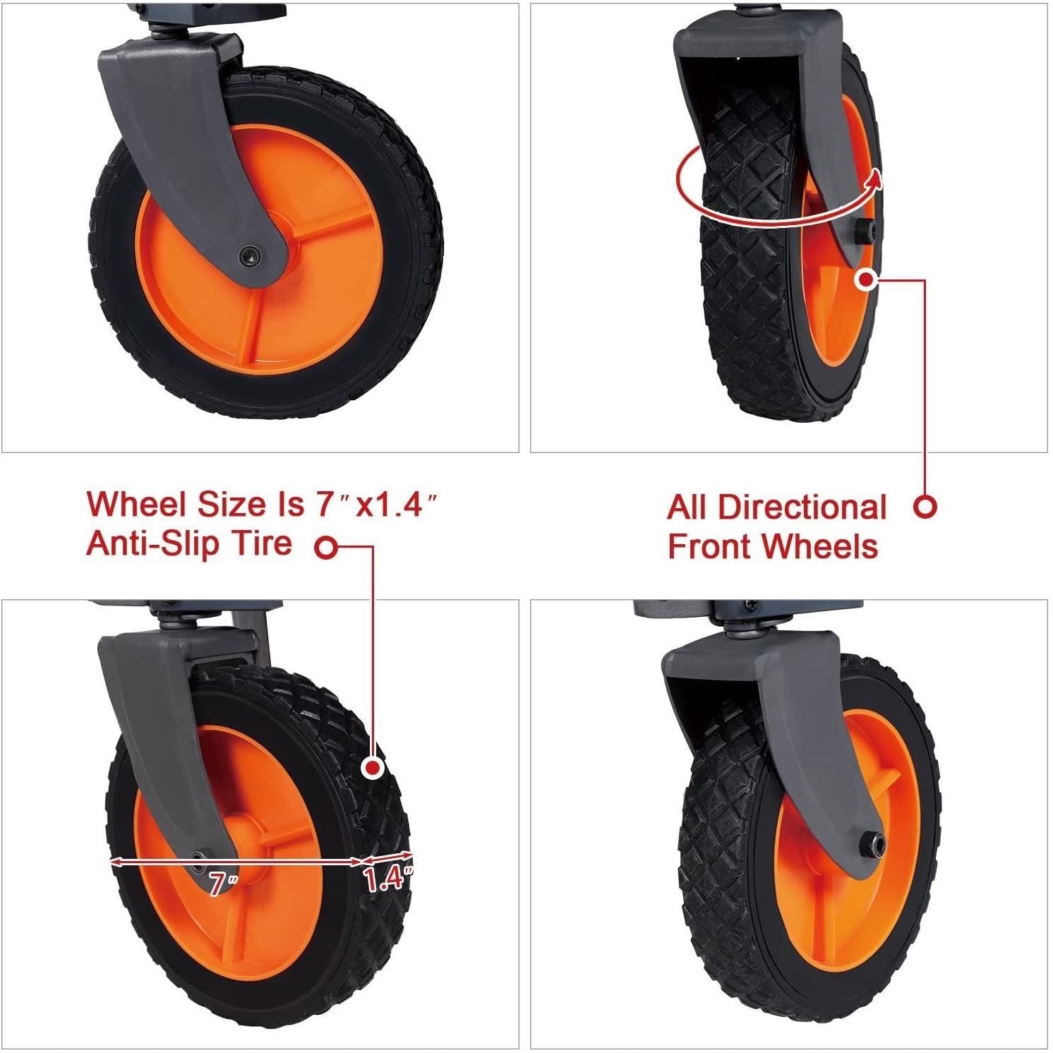 Description Picture 4 of itemCollapsible Folding Utility Wagon 