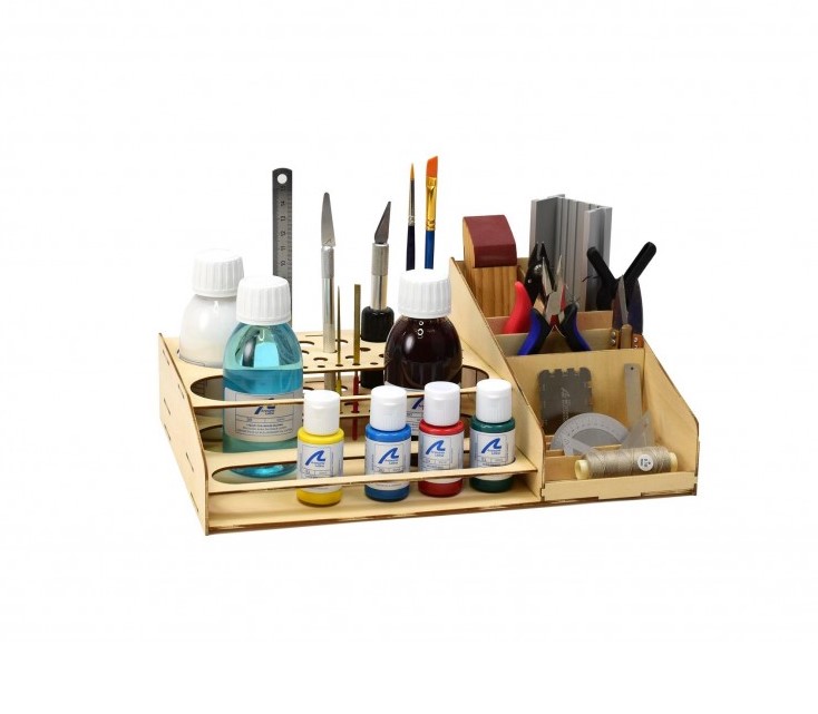 Modeler's Paints and Tools Organizer