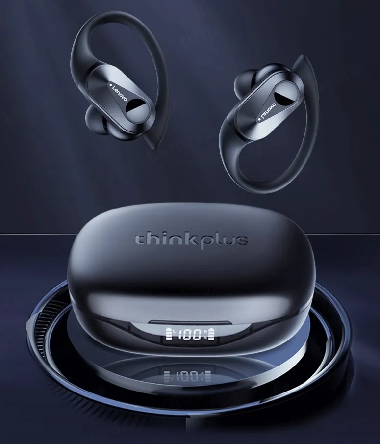 LP75: Bluetooth 5.3 TWS Wireless Sport Earphones with LED Digital Display - HiFi Stereo